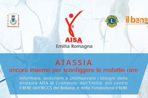 Convegno – ATASSIA ancora insieme per sconfiggere le malattie rare