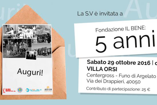 Buon compleanno al BENE!